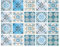 Jinlaili Pegatinas de Azulejos de Cocina, PVC Adhesivos para Azulejos, Decoración Azulejos Autoadhesivo para Cocina (20, 15 x 15cm)