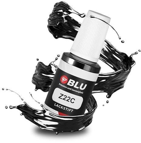 BLU Auto Lackstift Schwarz kompatibel für OPEL Z22C SCHWARZ GRAPHITSCHWARZ | Auto Lack Reparatur Ausbesserungslack