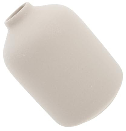 GALPADA Jarrón De Cerámica Blanca Jarrón Pequeño De Estilo Minimalista Maceta Moderna De Cerámica para Centros De Mesa para Escritorio