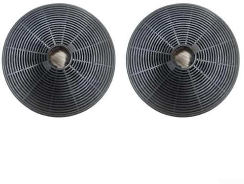 Zoegneer 2PCS Carbon For Range Hood Kitchen Exhaust Fan Activated Charcoal Replacement Control 175Mm X 175Mm X 35Mm