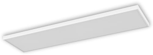 Calefacción infrarroja de techo con termostato, calefacción de techo, calefacción de techo infrarroja, control por aplicación, calefacción eléctrica, panel calefactor, 420 W, 120,5 x 30,5 cm