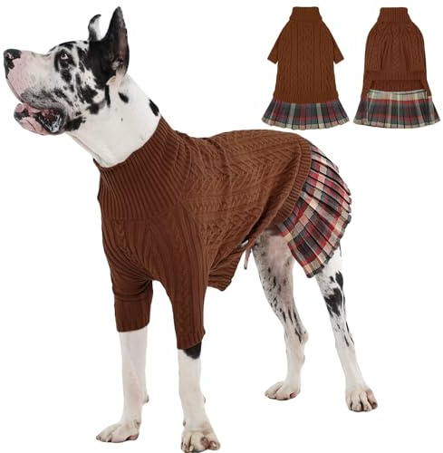IECOii Hundtröja, polotröja hundpullover, varm hundtröja fleece, kläder jultröja