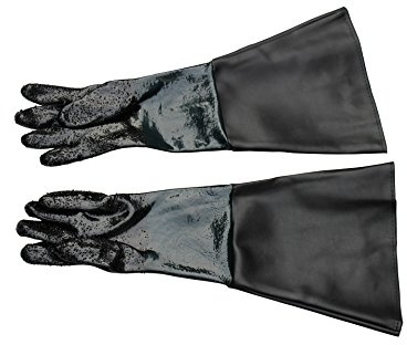 Varan Motors - NESBGS-02 ROBUSTO GUANTI SABBIATRICI SABBIATRICE SABBIA GUANTI BLASTER MINA
