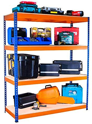 Extra Heavy Duty Garage Racking Shelving Unit 1800mm H x 1500mm W x 600mm D 400KG UDL FREE NEXT DAY DELIVERY