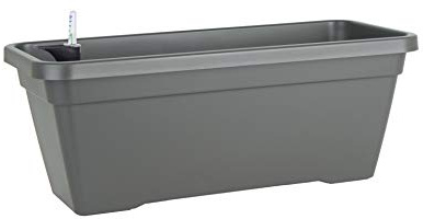 Artevasi Venezia L Plant Box 60CM SELF Watering Anthracite