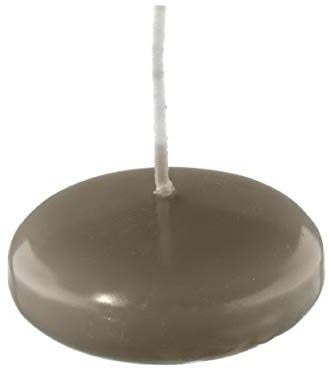 Kopschitz Schwimmkerzen Portobello Nougat 55 x Ø 80 mm, 8 Stück, XXL Schwimmkerzen