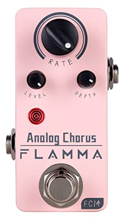 FLAMMA FC14 Analog Chorus Pedal Mini Guitar Effects Pedal True Bypass Portable Durable Metal Shell