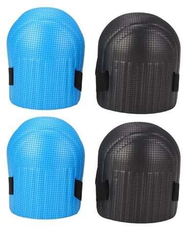 Brrnoo Rodilleras para Pisos, 2 Pares de Rodilleras de Jardinería para Mujeres y Hombres, Rodilleras de Suelo Cómodas y Ligeras de EVA para Limpieza del Hogar, Trabajos de Construcción