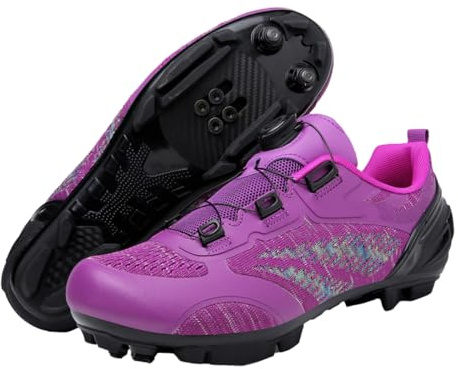 Yummsion Zapatillas Ciclismo,Zapatilla De Ciclismo Hombre,Zapatillas Bicicleta De Montaña,Zapatillas Ciclismo Mujer,Zapatos Bicicleta Montaña Hombre,Zapatillas De Ciclismo Antideslizantes