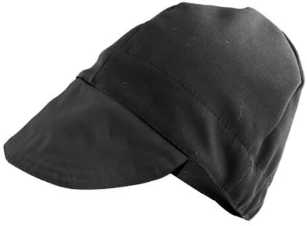 perfeclan Gorro de soldadura, gorro de soldadura a prueba de polvo, equipo de trabajo, casco de soldadura, sombrero resistente al fuego para soldador de casco, Gris