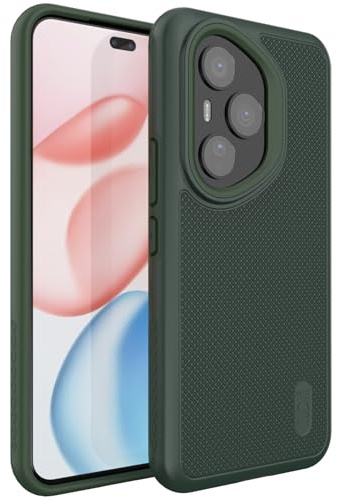 TUDIA DualShield Grip Designed for Honor 400 Pro Case 5G (2025), [MergeGrip] Military Grade Dual Layer Shockproof Tough Heavy Duty Protective Phone Cases Cover (Pine Green)