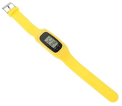 OSOLADY Contapassi Per Camminare e Corsa Braccialetto Contapassi in Silicone Di Orologio Strumento Fitness Per Esterno