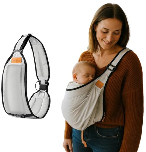 Hüfttrage Kleinkind,Verstellbare Babytragetuch,Babytrage Seitlich,Multifunktionale Tragegurt Baby für Babys von 6 bis 36 Monaten (Grau)