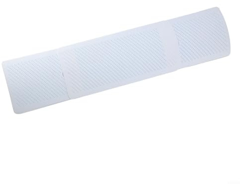 Deflector de aire de CA ajustable para rejillas de ventilación de techo, cubierta de ventilación central de aire acondicionado con control de dirección flexible, se adapta a conductos superiores y