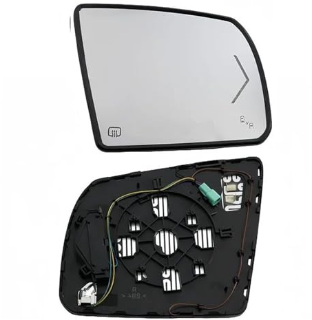 Vetro Specchio Retrovisore Per Toyota Per Sequoia 2008-2017 Per Tundra Specchietto Retrovisore Acqua Con Punti Ciechi È Deviato Lenti OEM879030C030(1pair blind spot)