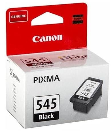 Canon PG-545 original Tintenpatrone Schwarz für Pixma Inkjet Drucker TS3150-TS3151-MX495-MG2450-MG2550-MG2550S-MG2555S-MG2950-MG3050-MG3051-MG3052-MG3053-IP2850