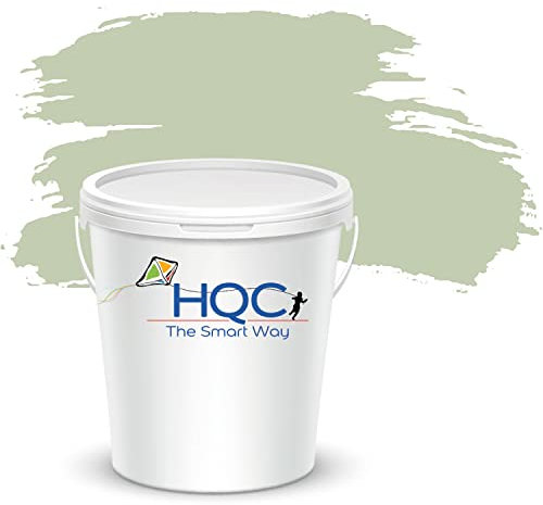HQC Fence Paint and Garden Shed Paint | Garden Paints | Furniture Paint | Wood Paint | Outdoor Paint | Garden Fence | Quick-Drying Paint | Protection Paint 5L Sage Green
