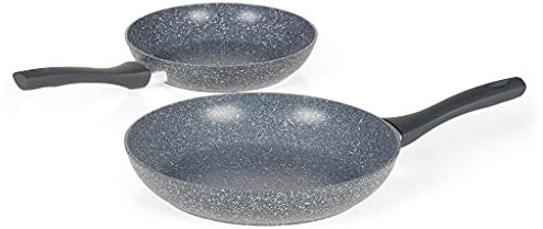 Tognana W579132AMBO Set 2 padelle 24+28 cm, Alluminio Stampato