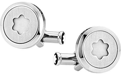 Montblanc Manschettenknöpfe Starwalker Steel 123799 Marke Cufflinks