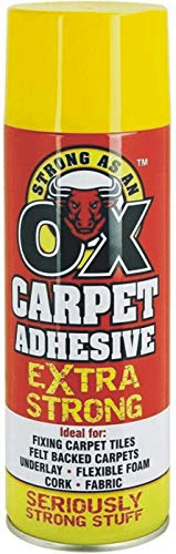 500ml Adhesive Glue Spray for Multi Purpose Craft Carpet Foam Fabric Can