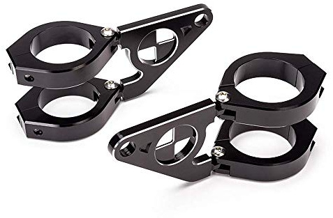 Motorrad Scheinwerfer-Halter Passend Für BMW Cafe Racer Projekt - Schwarz, 36-37mm
