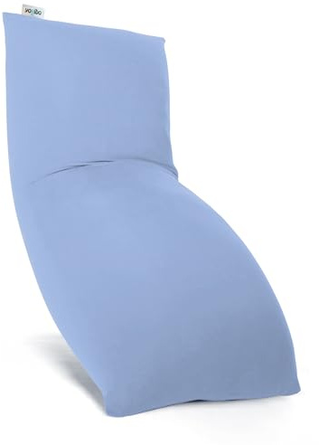 Yogibo Max 6 Foot Giant Bean Bag Chair Bed Lounger for Adults, Kids and Teens with Filling, Extra Large, Oversized, Big, Huge, Plush, Sensory Beanbag Couch Sofa Sack, Washable Cover, Rain