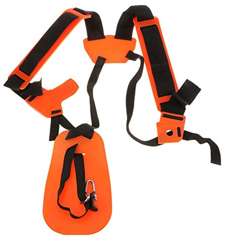 Eventualx Doppelschultergurt Tragegurt,Schultergurt Rasenmäher Nylon-Gurt,verstellbar Trimmer Shoulder Strap Für Motorsense Oder Gartenarbeit,für Stihl FS, KM-Serie