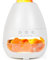 Humidificador Aceites Esenciales, Glovios 200ML Efecto Llama Difusor de Aromas Perfumado, Difusor Aceites Esenciales con Timer e Apagado Automático sin Agua para Oficina SPA Dormitorio (Blanco)
