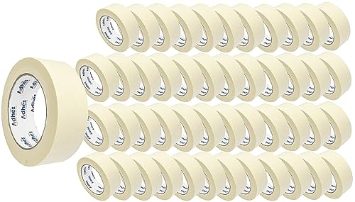 Amazinnov - Cinta de enmascaramiento para pintura y enmascaramiento de 50 mm x 36 mm. Adhesivo sin dejar residuos. (48,50 x 36 mm)