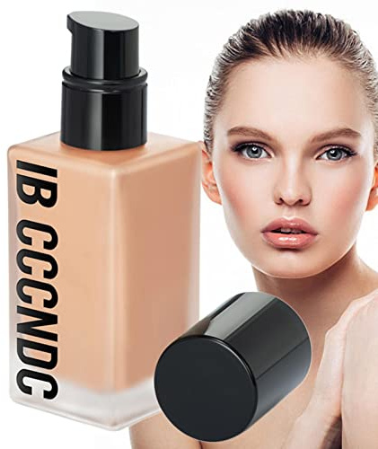 Concealer Liquid Foundation | Lightweight Fair Porcelain Cream - Full Coverage Liquid Foundation for Women And Girls, Spots, Under-eye Skin -up Wectirc