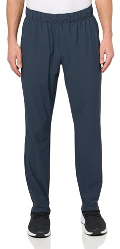 Skechers Men's Gostretch Ultra Tapered Pant Sweatpants, Navy/Charcoal, M