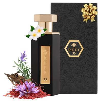 Reef 33 Perfume Árabe Reef Árabes Elixir Reef 33 Arrecife Oud De Parfum Arabian Extracto De Perfume De Dubai Original Fragancia De Lujo Unisex Perfume De Mujer Perfume De Hombre 100ml