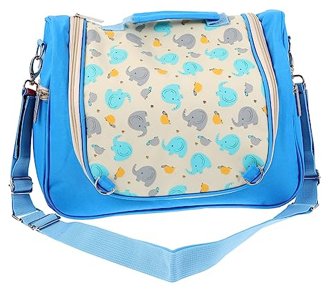 TOYANDONA Wickeltasche Mit Separaten Fächern wasserdichte Schultertasche Für Mamas Multifunktions-umhängetasche Mit Rückenöffnung Kinderwagentasche Großkapazität Einkaufstasche Leicht