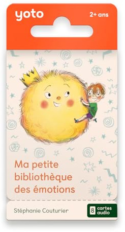 Yoto La Petite Biblioteca de las emociones, Audio para Niños en francés, para escuchar en narradora de luz nocturna y caja de historias Yoto Player y Mini, meditación de 3 a 7 años