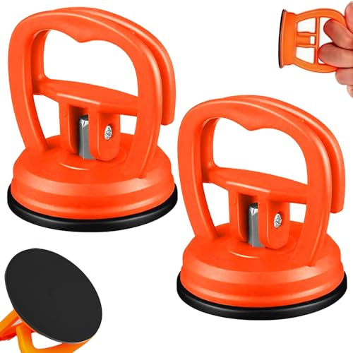 Carrozzeria Ventosa, 2pcs Ventosa per Sollevamento, Ventosa per Ammaccature Auto, Ventosa Carrozzeria per Rimozione Ammaccature, Carrozzeria Ventose, per Riparazione Auto, Vetri, Schermi, Piastrelle