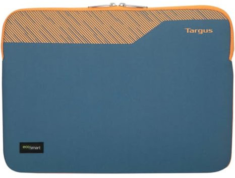 Targus Pulse 15-16 Laptop Sleeve – Blue | Slim Protective Case for MacBook, Chromebook, Ultrabook & Notebook, Lightweight, Water-Resistant, Shock-Absorbing, Travel-Friendly, Durable Laptop Bag