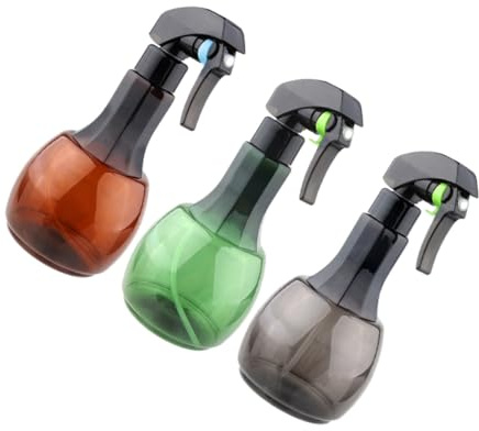 Gatuida 3PCS Hair Spray Bottles Water Sprayer Fine Continuous Mist for Salon Barber Beauty Care Refillable Hairdressing Tool Random Color Random Color