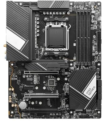 Gaming Motherboard X670 Motherboard Fit For MSI PRO X670-P WIFI Socket AM5 support Ryzen 7500F 7700 8400F 7950X 7900 cpu DDR5 4xM.2 ATX