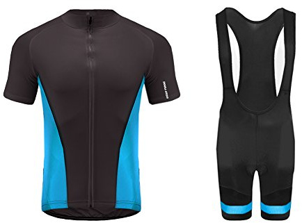 UGLY FROG Rennrad Fahrradbekleidung Set,MTB Herren Atmungsaktiv Schnell Kurzarm Radfahren Jersey Set Kurzarmtrikot mit 20D Sitzpolster