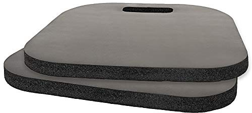 Blanketswarm 2 PACK Seat Cushion,Sport Cushion Memory Foam Sporting Event Seat Pad with Carry Handle for Boat Stadiums Bleachers Chairs Seat