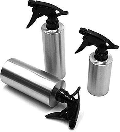 250/350 / 550ml Botella de pulverización vacía Botellas de rociador de agua recargables de acero inoxidable para herramienta de horneado de barbacoa de pelo de salón - 250ml