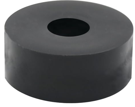 Design61 10x Distanzstücke Distanzhülsen Unterlegscheiben L 10 mm x Ø 25/8,2 mm M8 Rund HD-Polyethylen