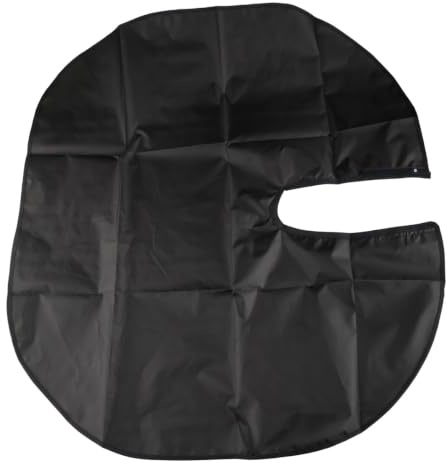 GroveEss Professional Barber Cape,Short Waterproof Salon Hair Cutting Cape,Hair Dye Salon Cape for Unisex,Makeup Apron for Comb-out Styling Shampoo and More