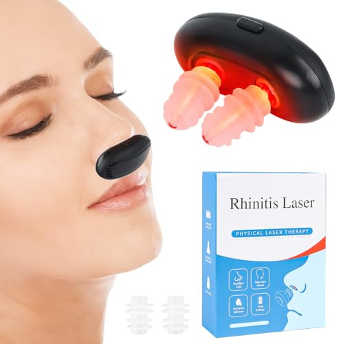 Respirelief Appareil de Thérapie Nasale à Lumière Rouge, Respirelief Red Light Nasal Therapy Instrument, Respirelief Lumière Rouge, Respirelief Appareil de Thérapie Nasale à Lumière Rouge