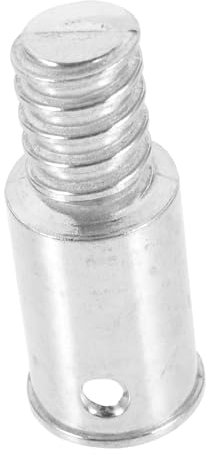 SECFOU Metal Broom Handle Threaded End Connector Replacement Extension Pole Adapter for Mop and Broom Household Cleaning Tools