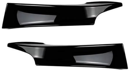 Auto Frontspoiler Lippe Für B&MW F20 F21 1 Serie 120d 120i M135i Pack 2011–2015 Für Pre-Lci Bodykit Frontstoßstange Lip Spoiler Splitter Auto Frontspoiler(Gloss Black)