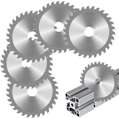 5PCS 4.5 Inch Angle Grinder Disc Blades, 115mm 40 Teeth Metal Cutting Grinder Discs Carbide Grinding Circular Saw Blade for Wood PVC
