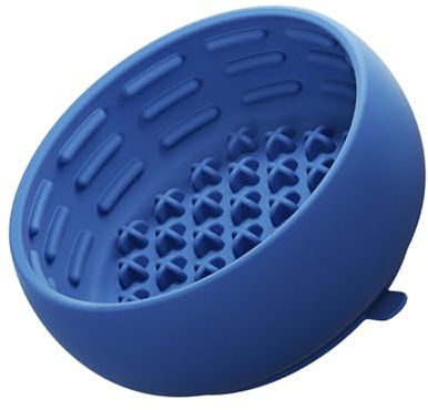 Bol Interactif À Alimentation Lente – Plat pour Animaux De Compagnie À Aspiration en Silicone, Alimentation Anti-avalement | Ensemble D'accessoires pour Bol Repas, Pours Chien, Chat, Chiot, P