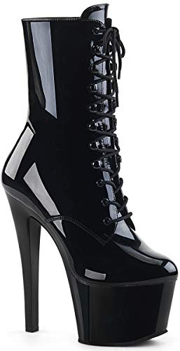 Pleaser SKY-1020 Blk Pat/Blk UK 7 (EU 40)