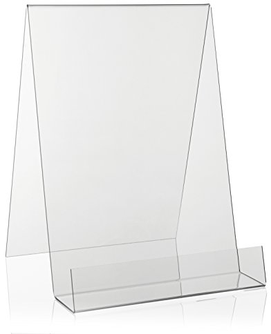 Buchständer/Buchaufsteller als Warenträger und Schrägsteller im DIN A4 Format aus original PLEXIGLAS®